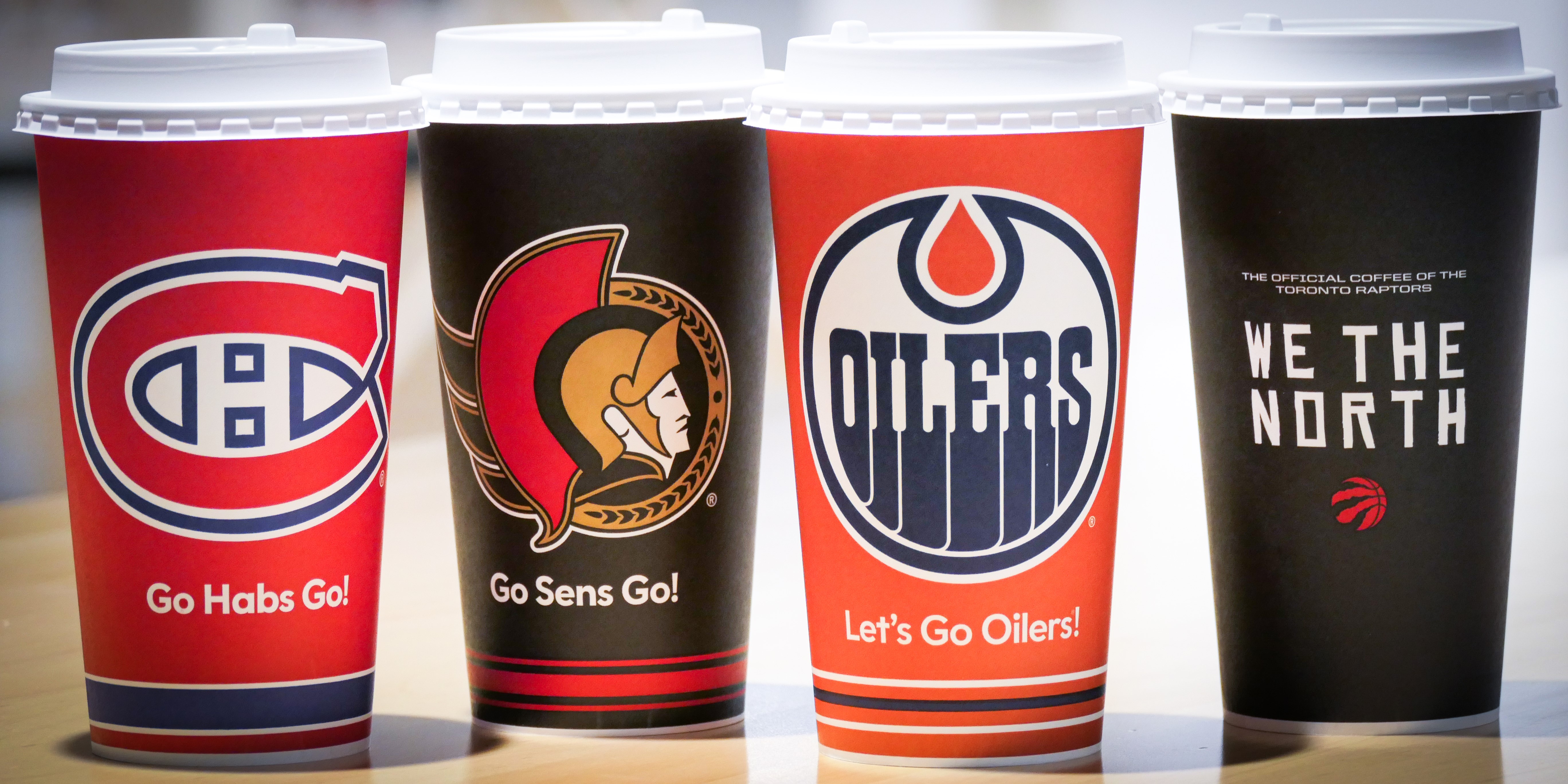 Tim Hortons® raises a cup for Canada's NHL® and NBA® Playoff-bound